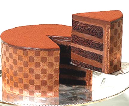 Triple Chocolate Torte Triple Chocolate Torte picture